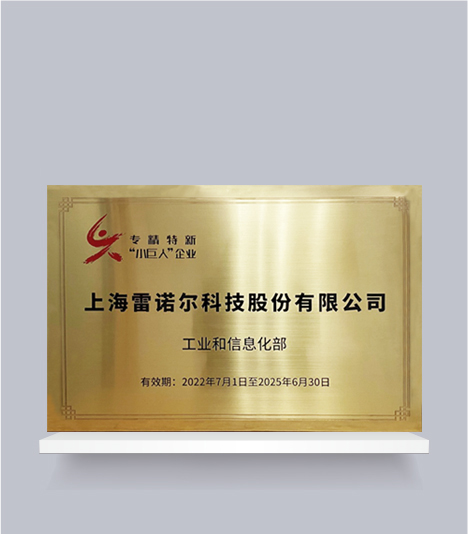國家級(jí)專精特新“小巨人”
